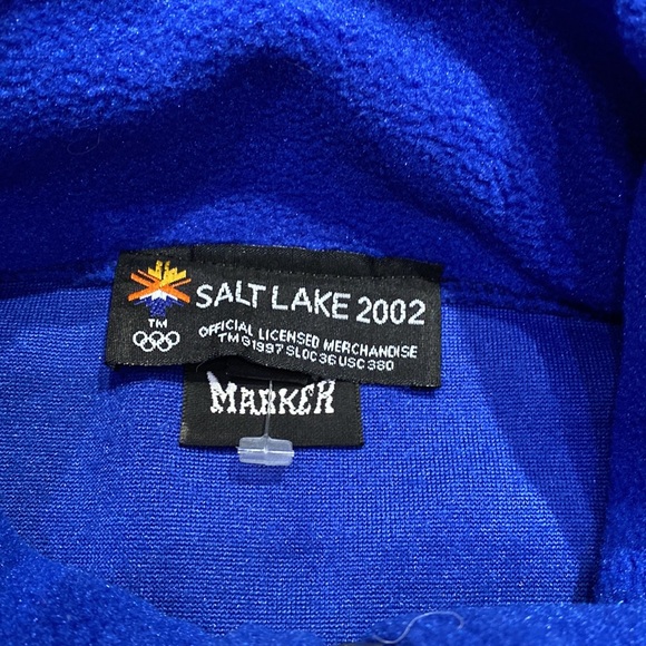 Olympic 2002 royal blue polar fleece - Picture 4 of 6